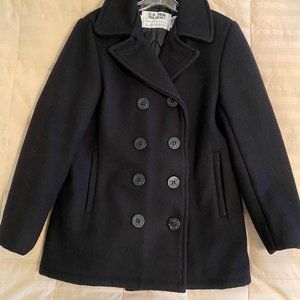 Schotts NYC 740N Pea Coat Size 6